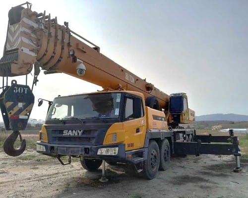 Guindaste Sany Sobre Caminhão STC800 14/14 - Imagem 1