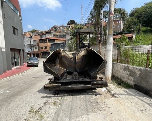 Vibroacabadora Terex VDA400 09/09 - Imagem 4