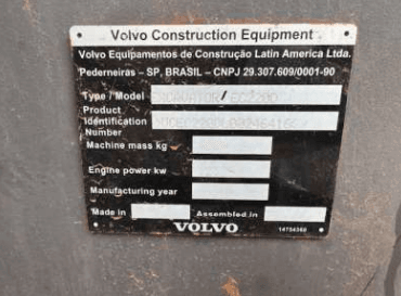 Escavadeira Volvo EC220D 2022 - Imagem 15