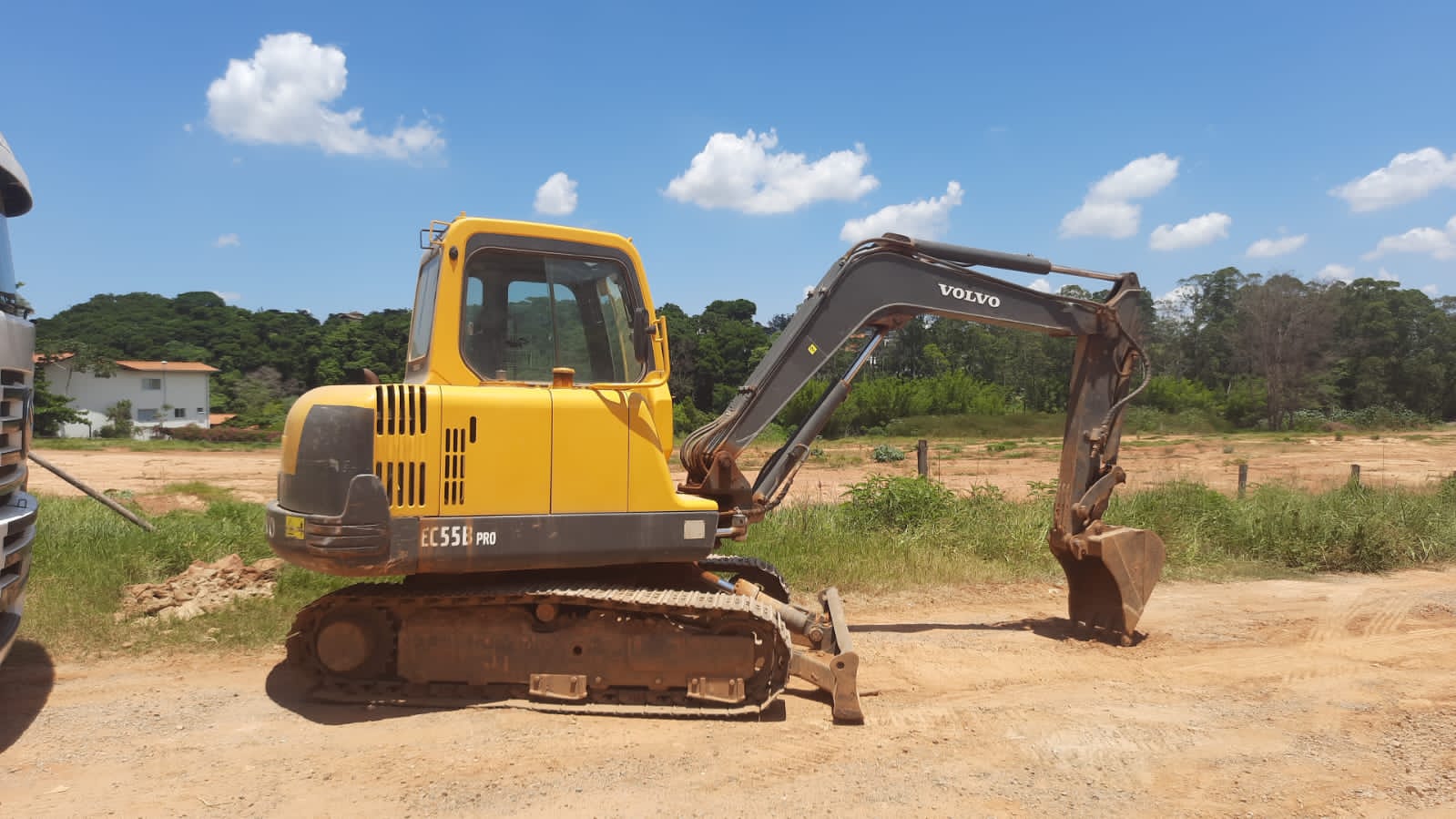 Mini Escavadeira Volvo EC55B PRO 2014 - Imagem 1