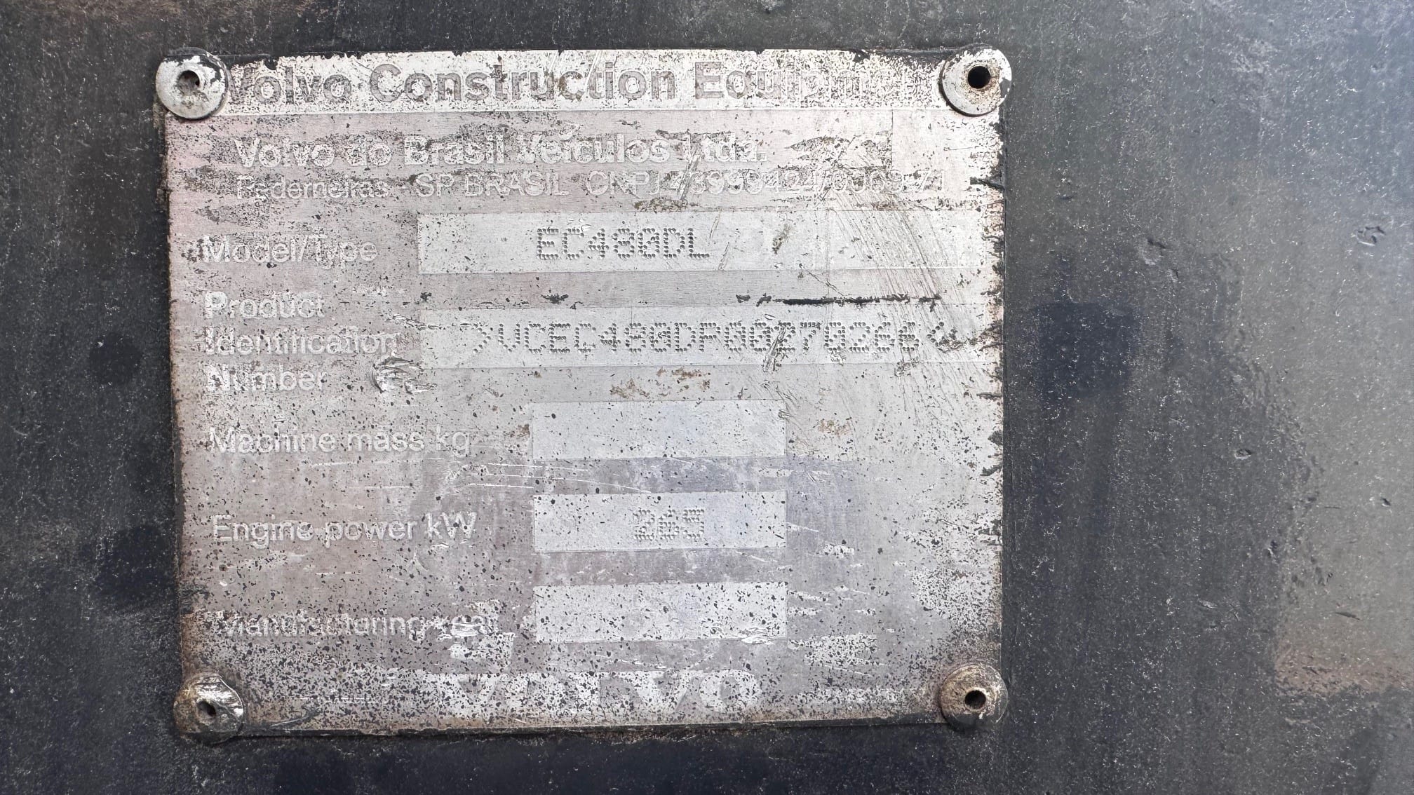 Escavadeira Volvo EC480DL 2013 - Imagem 6