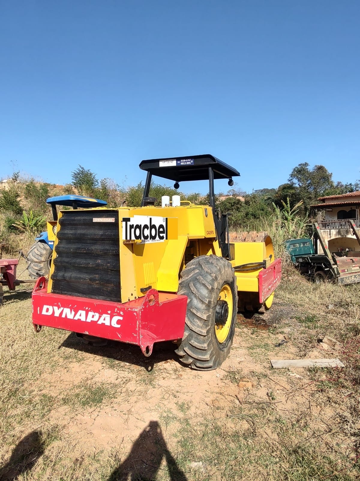 Rolo compactador Dynapac CA25 1994 - Imagem 1