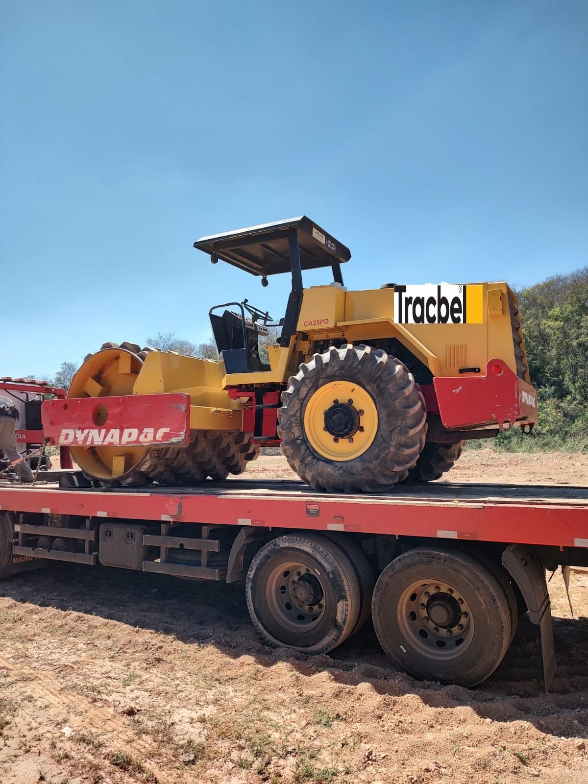 Rolo compactador Dynapac CA25 1994 - Imagem 3
