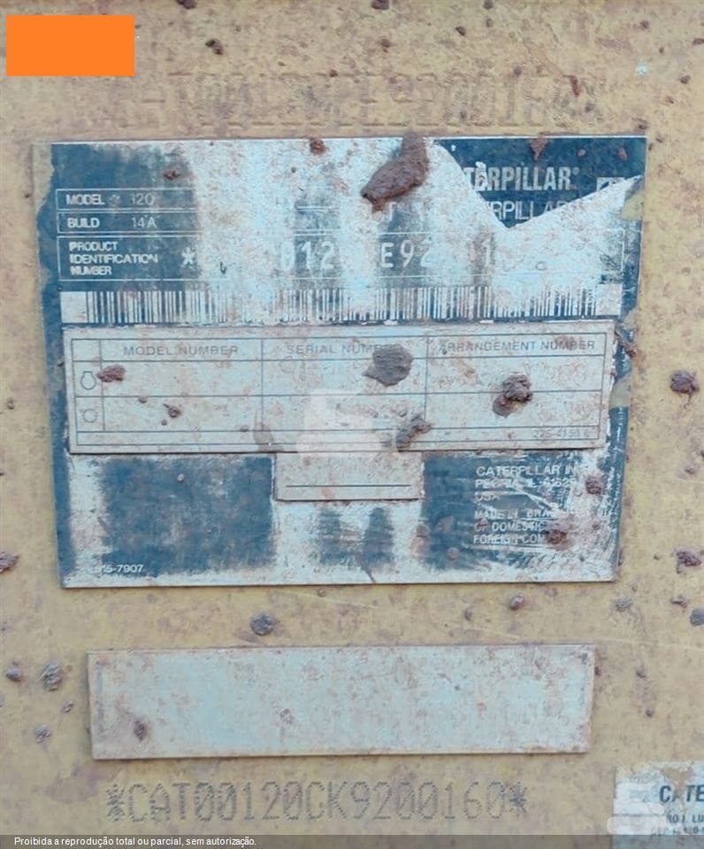 Motoniveladora Caterpillar 120 2019 - Imagem 6