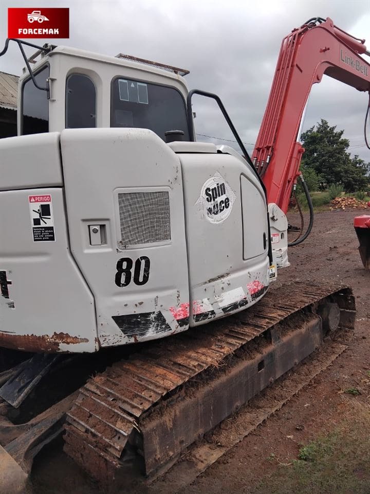 Mini Escavadeira Link Belt 80 SA 2020 - Imagem 6