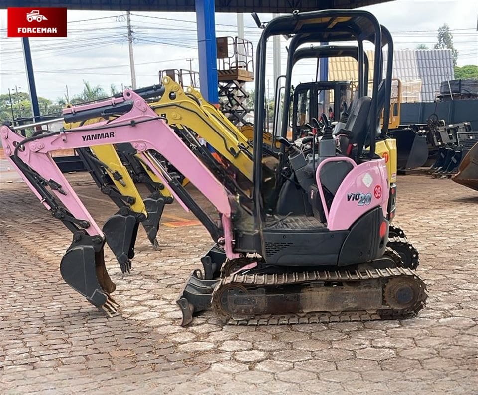 Mini Escavadeira Yanmar VIO20 2012 - Imagem 1