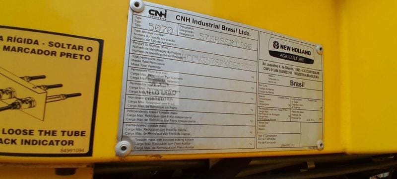 Colheitadeira New Holland TC 50/70 2020 - Imagem 10