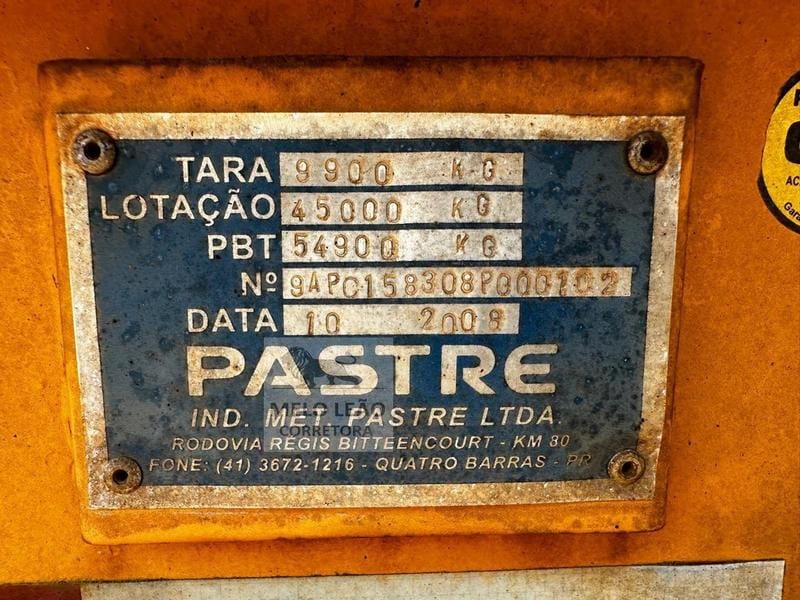 Carreta Pastre Prancha 3 Eixos 2008 - Imagem 19