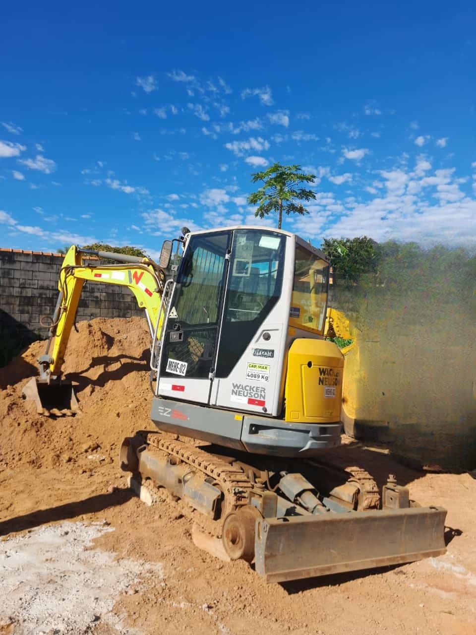 Mini Escavadeira Wacker Neuson EZ26 2018 - Imagem 3