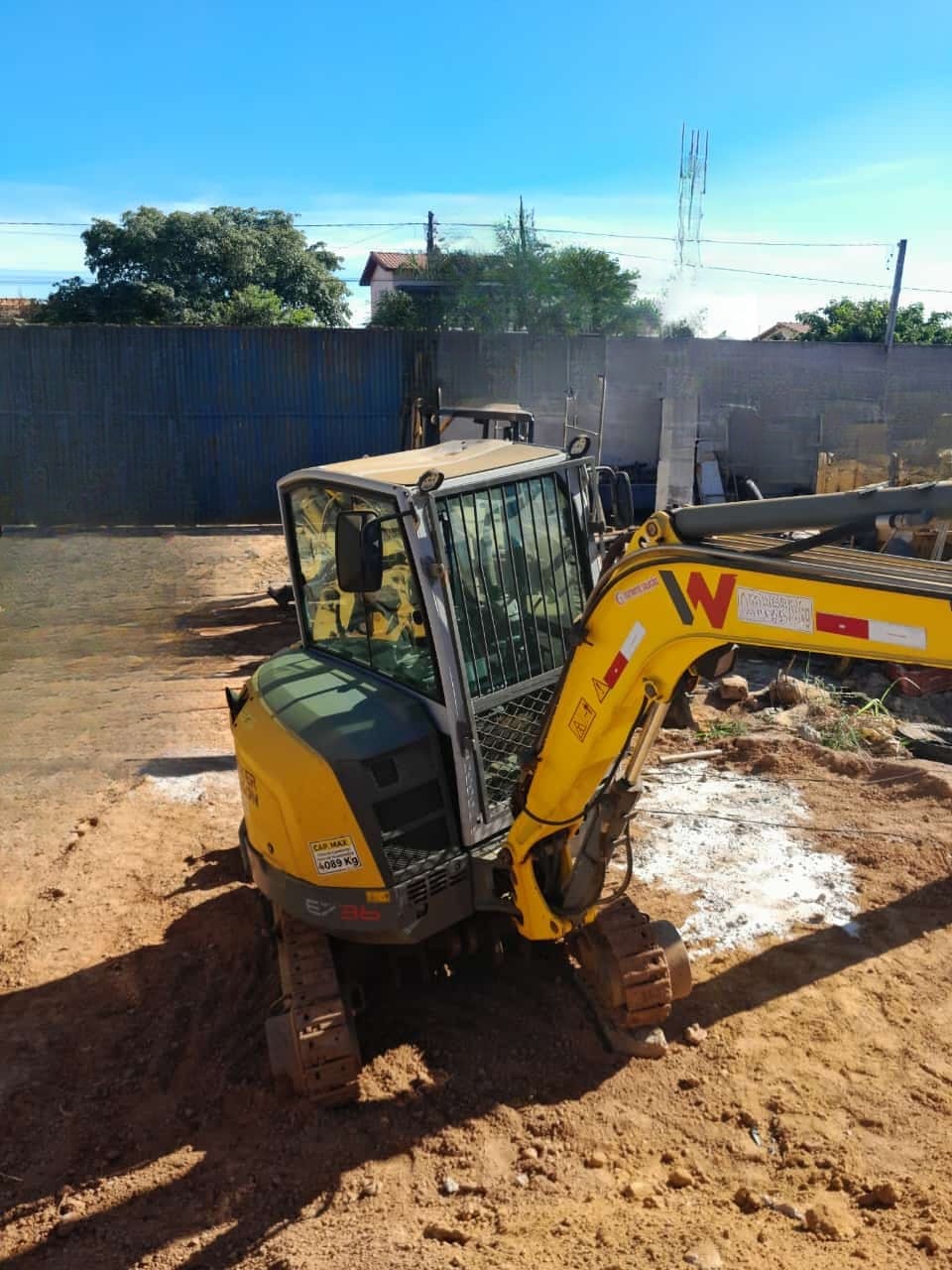 Mini Escavadeira Wacker Neuson EZ26 2018 - Imagem 2