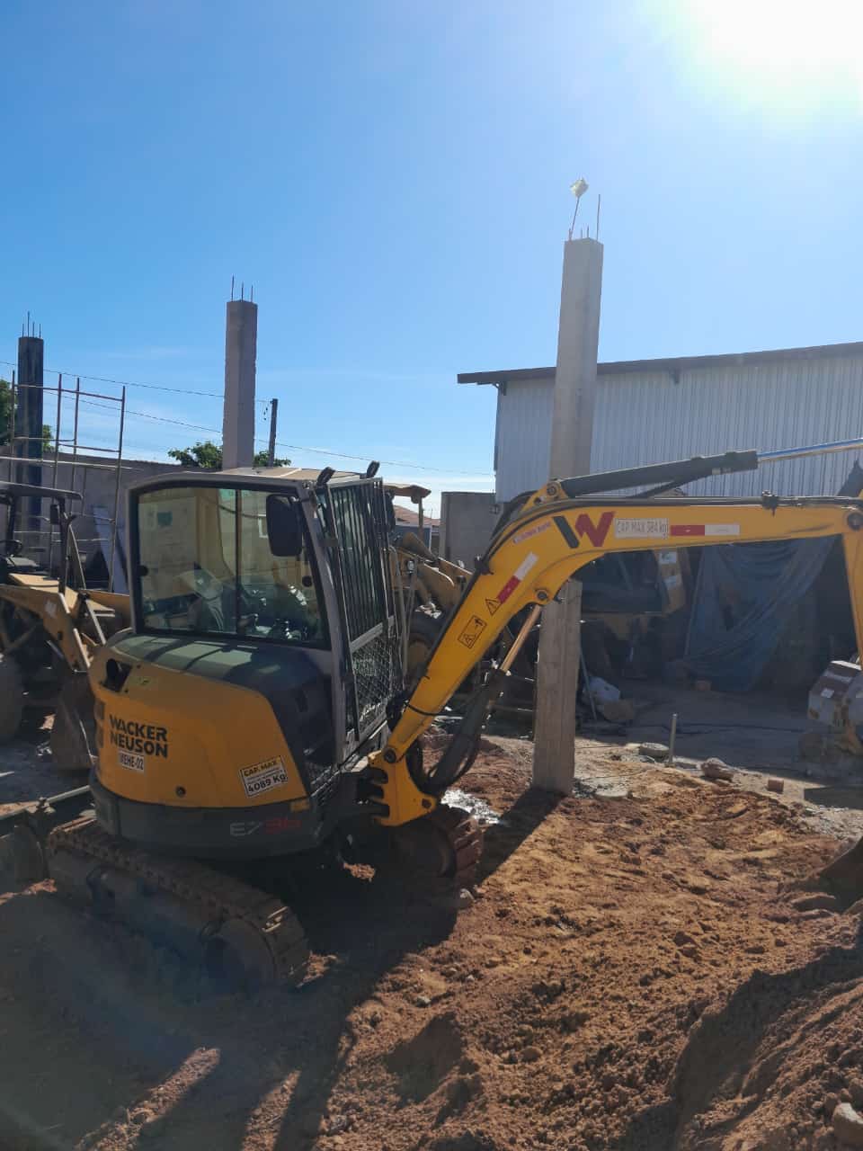 Mini Escavadeira Wacker Neuson EZ26 2018 - Imagem 5