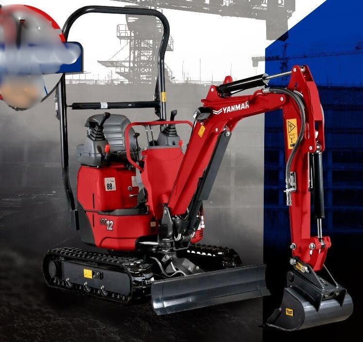 Mini Escavadeira Yanmar Vio12 2023 - Imagem 1