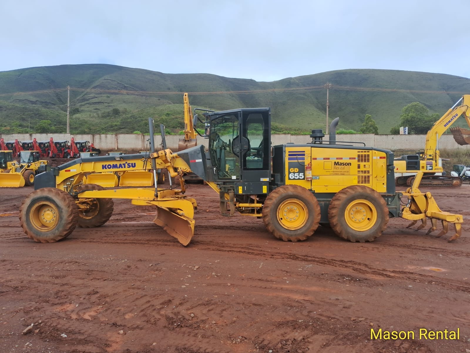 Motoniveladora Komatsu GD655-5 2023 - Imagem 1