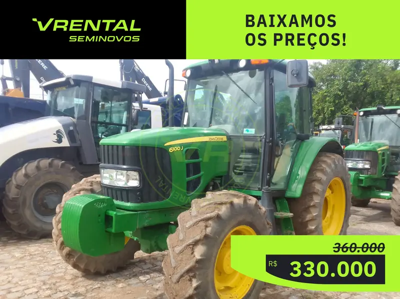 Trator agrícola John Deere 6110J 2022 - Imagem 1