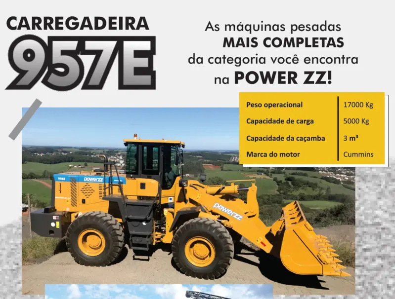 Pá Carregadeira PowerZZ 957E 2024 - Imagem 1