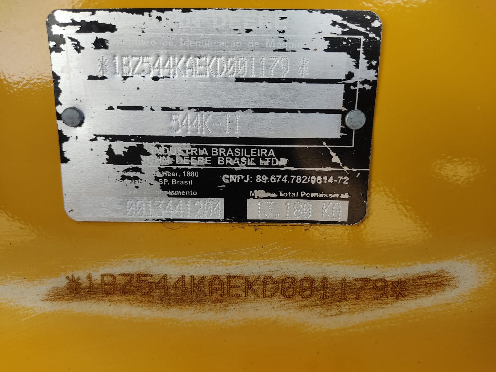Pá Carregadeira John Deere 544K 2019 - Imagem 5