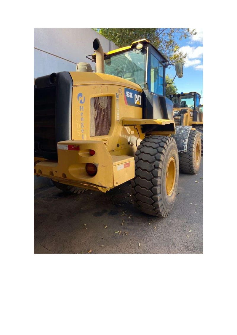 Pá Carregadeira Caterpillar 938 K 2016 - Imagem 3