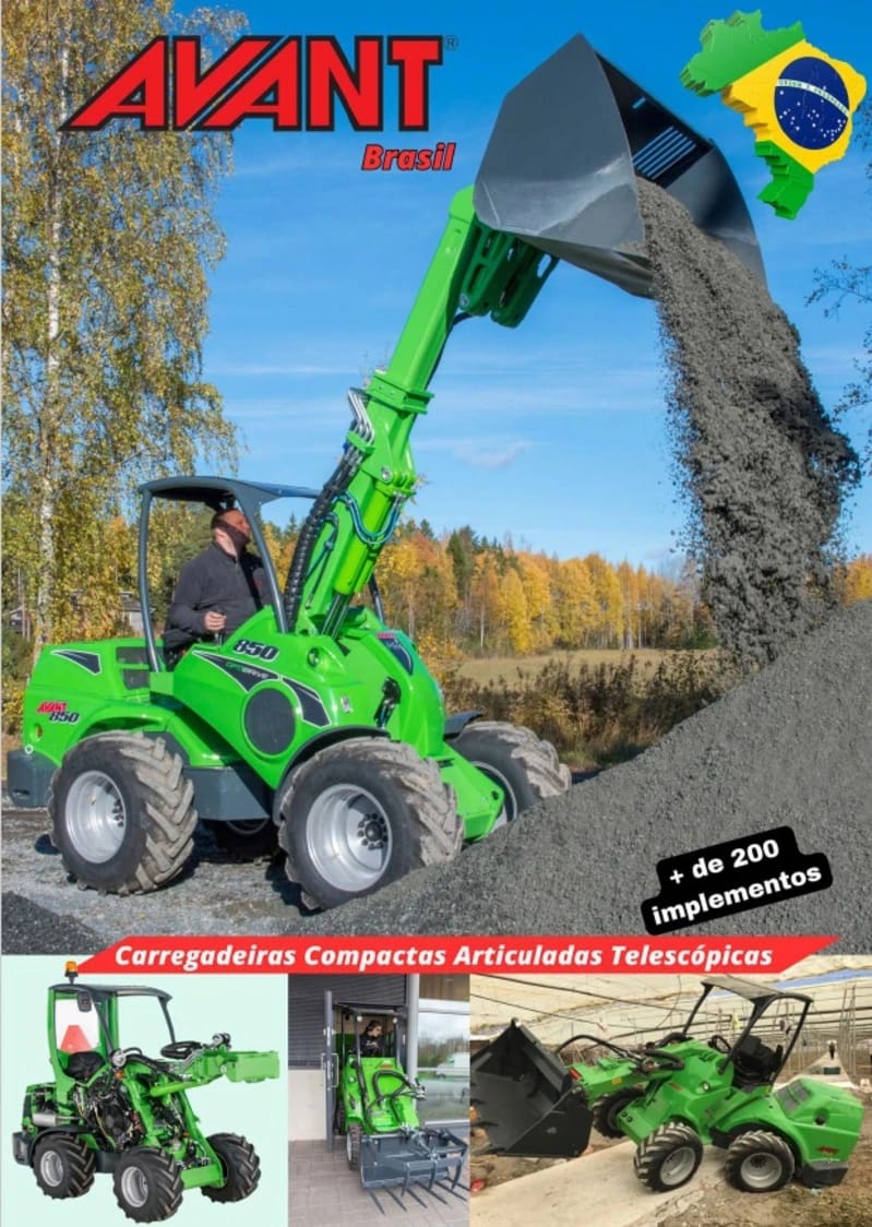 Carregadeira articulada Avant - Imagem 1
