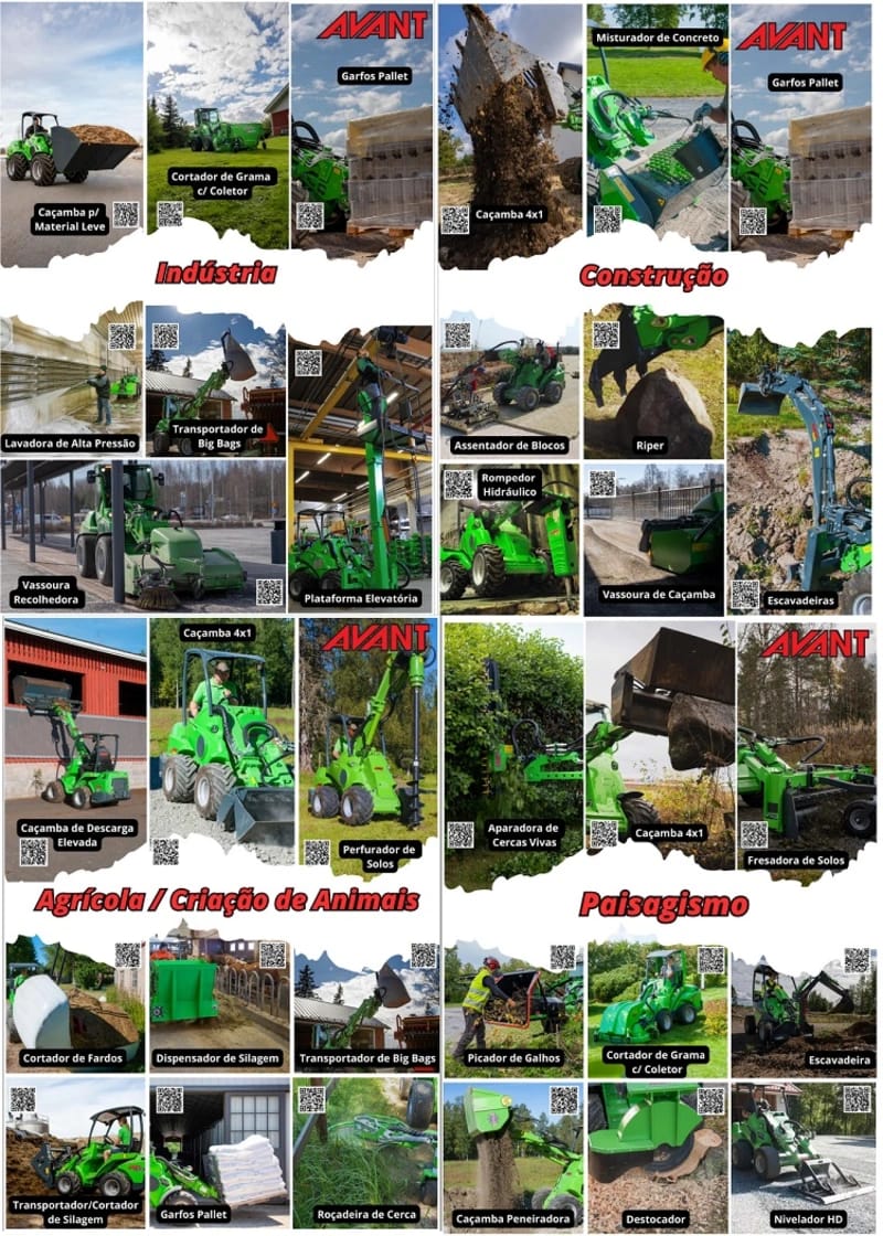 Carregadeira articulada Avant - Imagem 2