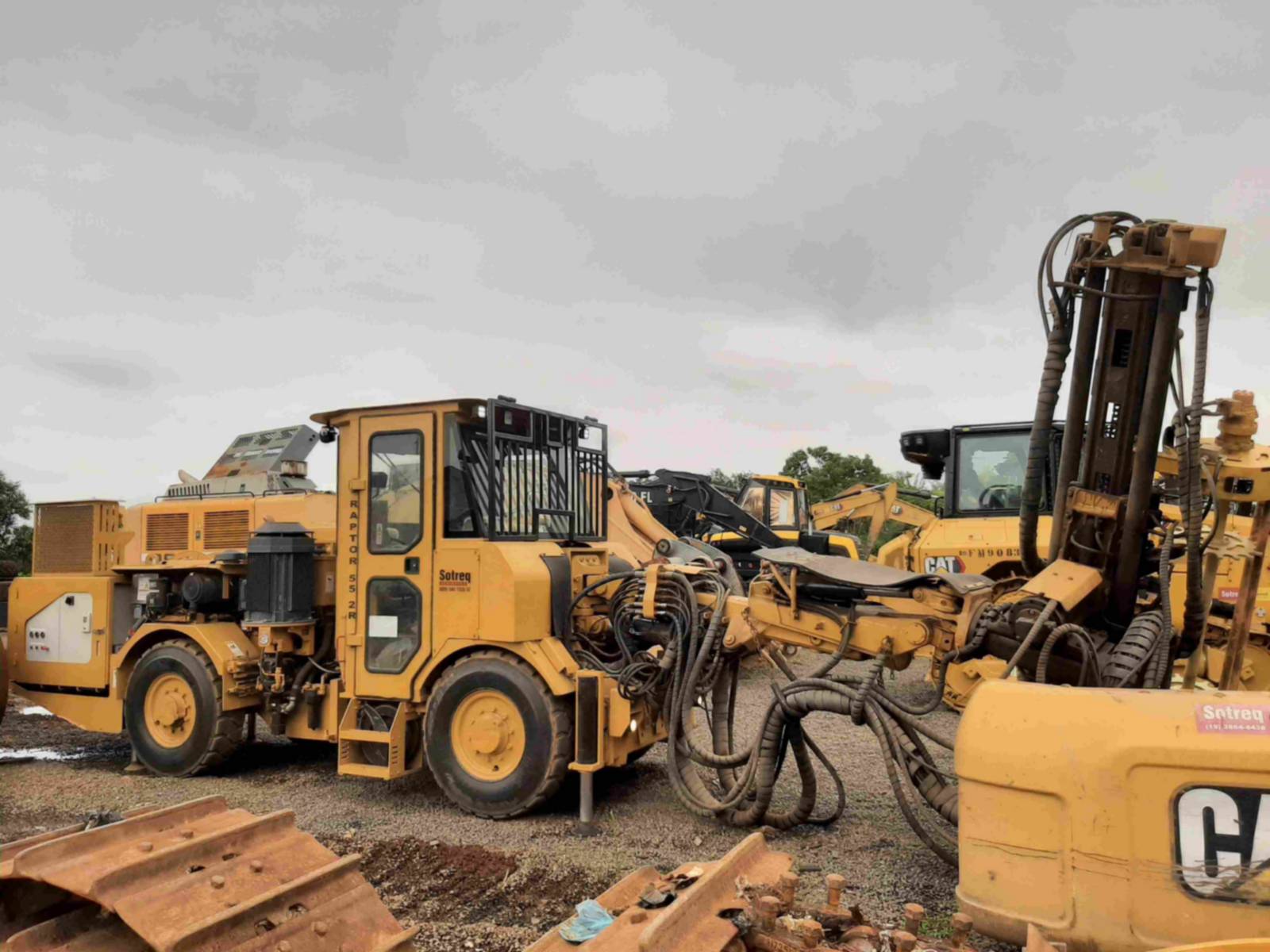Perfuratriz Caterpillar RAPTOR55 2020 - Imagem 1