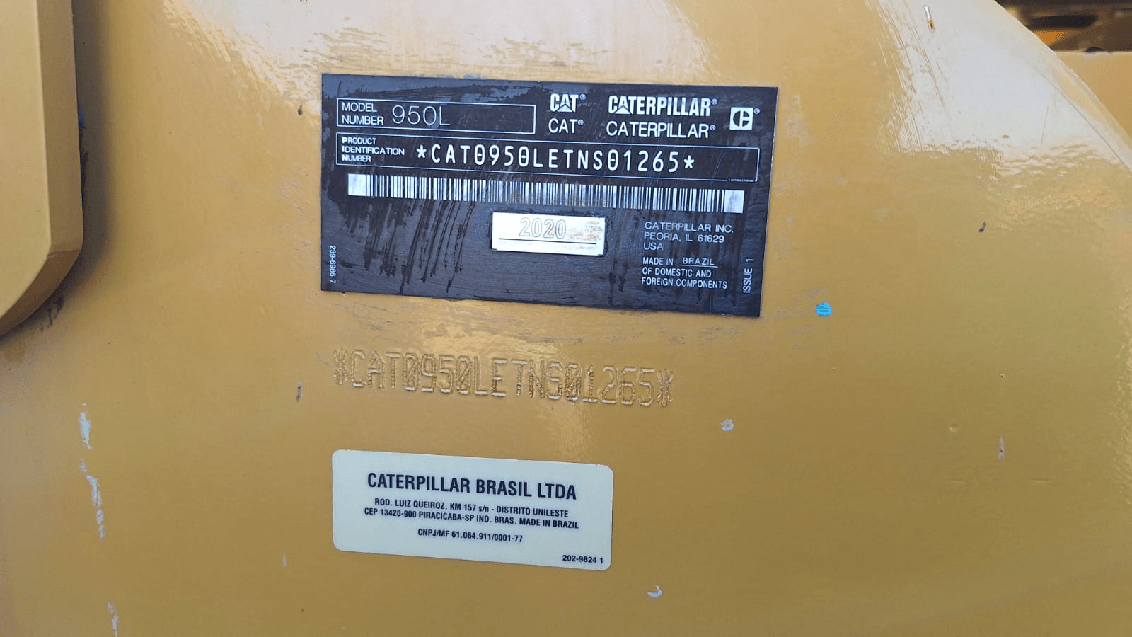 Pá Carregadeira Caterpillar 950L 2020 - Imagem 3