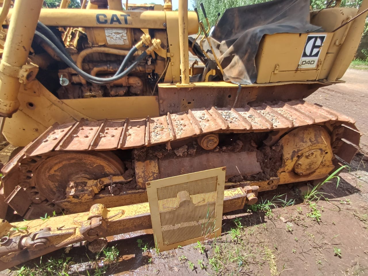 Trator de esteira Caterpillar D6C 1976 - Imagem 7