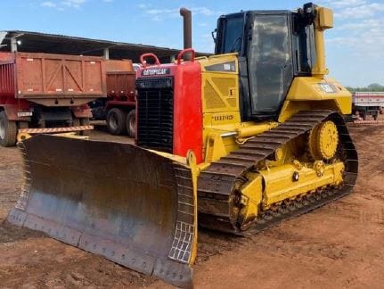 Trator de esteira Caterpillar D6N 2008 - Imagem 1