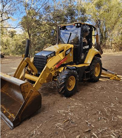 Retroescavadeira Caterpillar 416 2015 - Imagem 1
