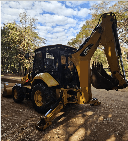 Retroescavadeira Caterpillar 416 2015 - Imagem 3