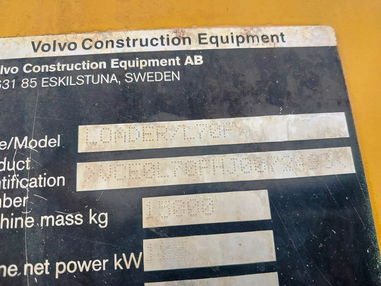 Pá Carregadeira Volvo L70 F 2018 - Imagem 5