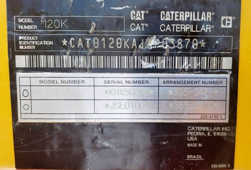 Motoniveladora Caterpillar 120K 2013 - Imagem 6