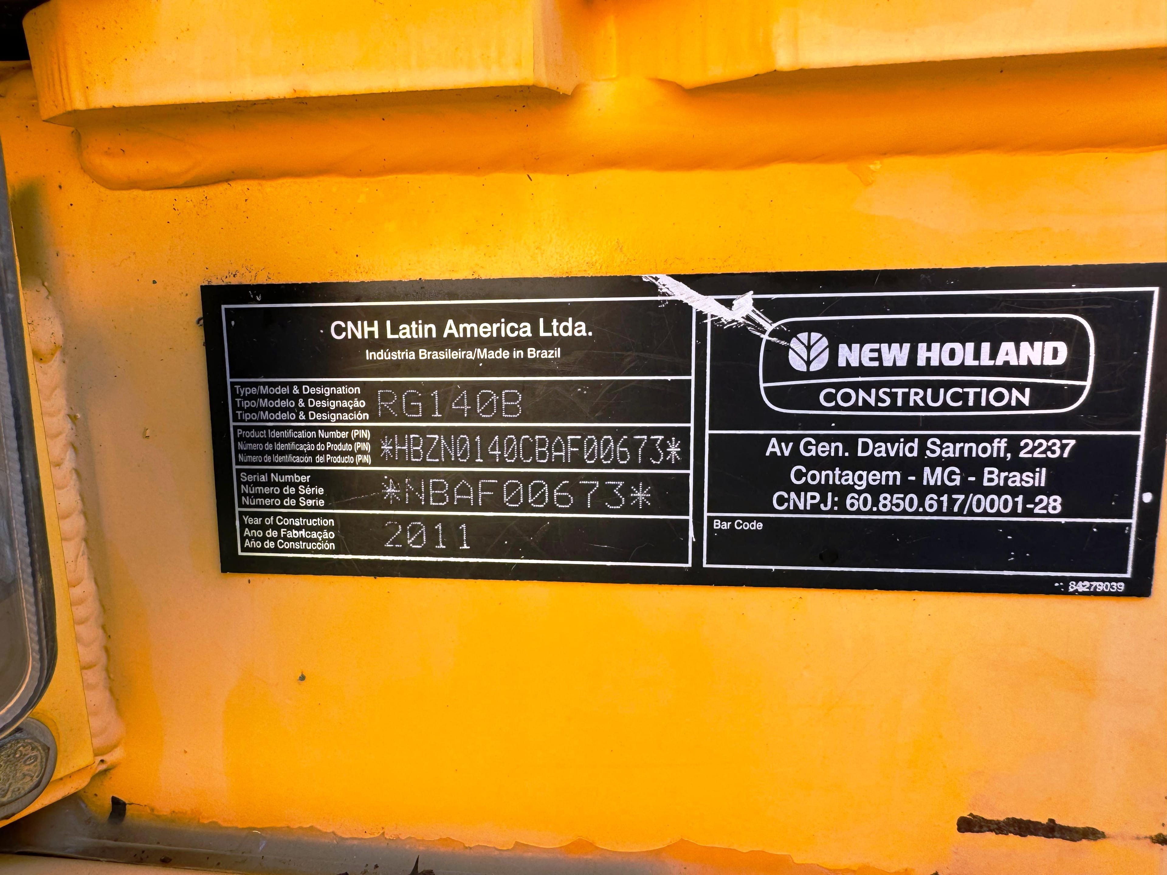 Motoniveladora New Holland RG140 2011 - Imagem 12