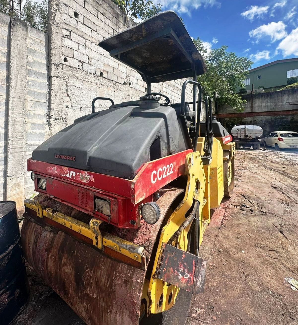 Rolo compactador Dynapac CC222 1997 - Imagem 6