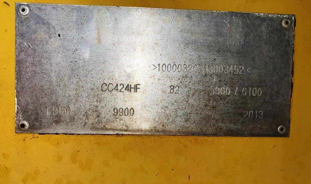 Rolo compactador Dynapac CC 424 2013 - Imagem 3