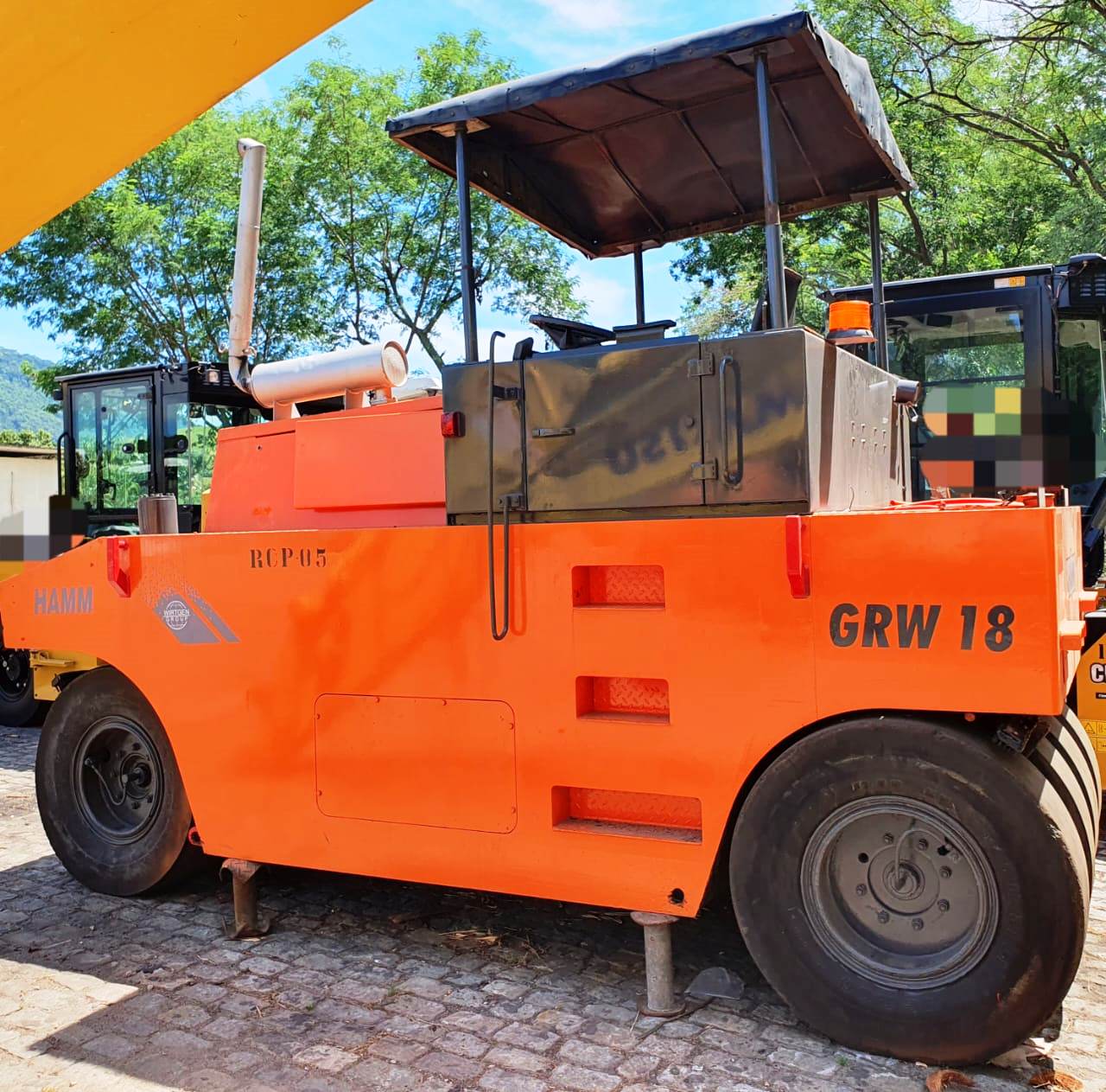 Rolo compactador Hamm GRW 18 2008 - Imagem 1