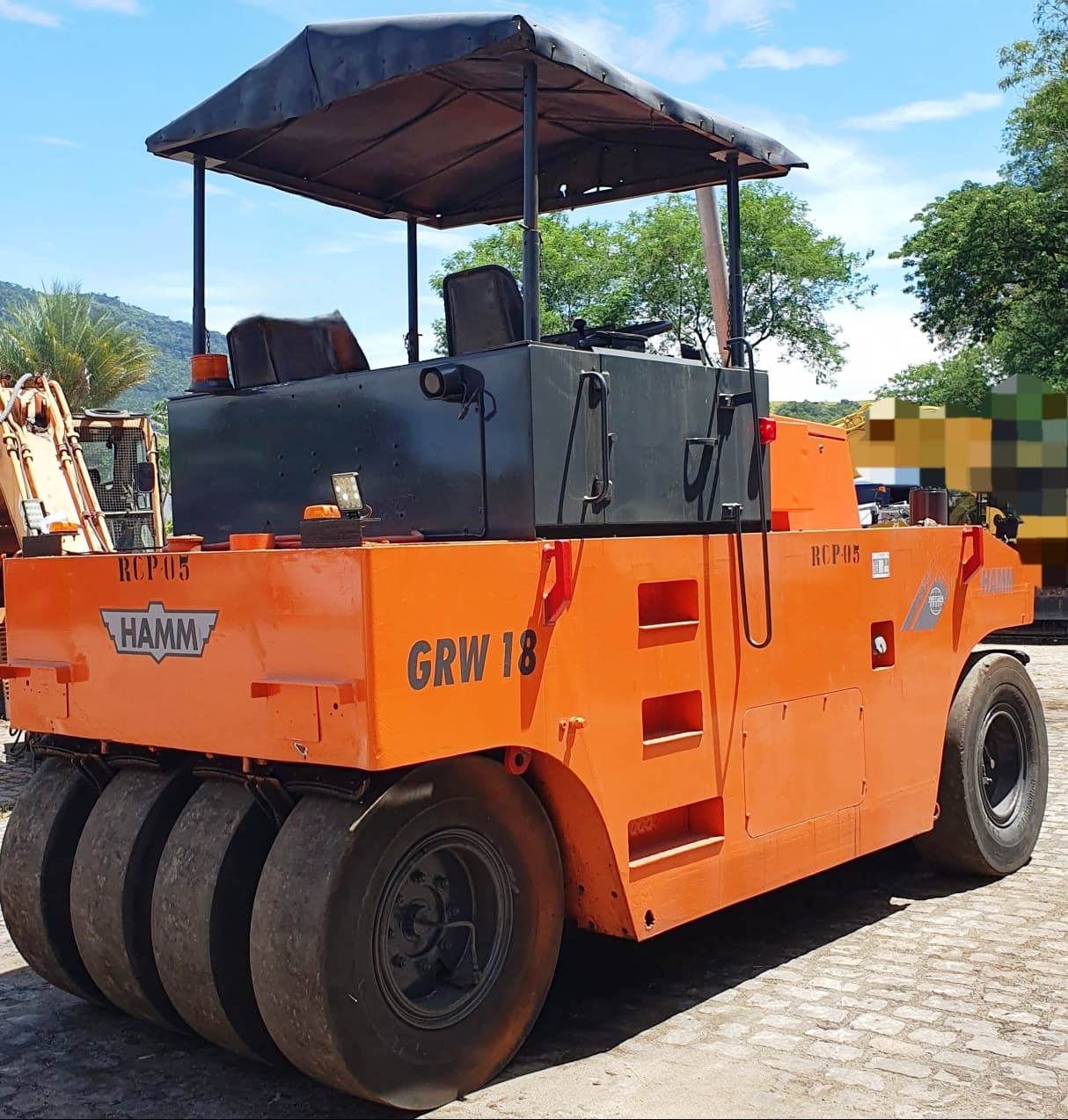 Rolo compactador Hamm GRW 18 2008 - Imagem 2