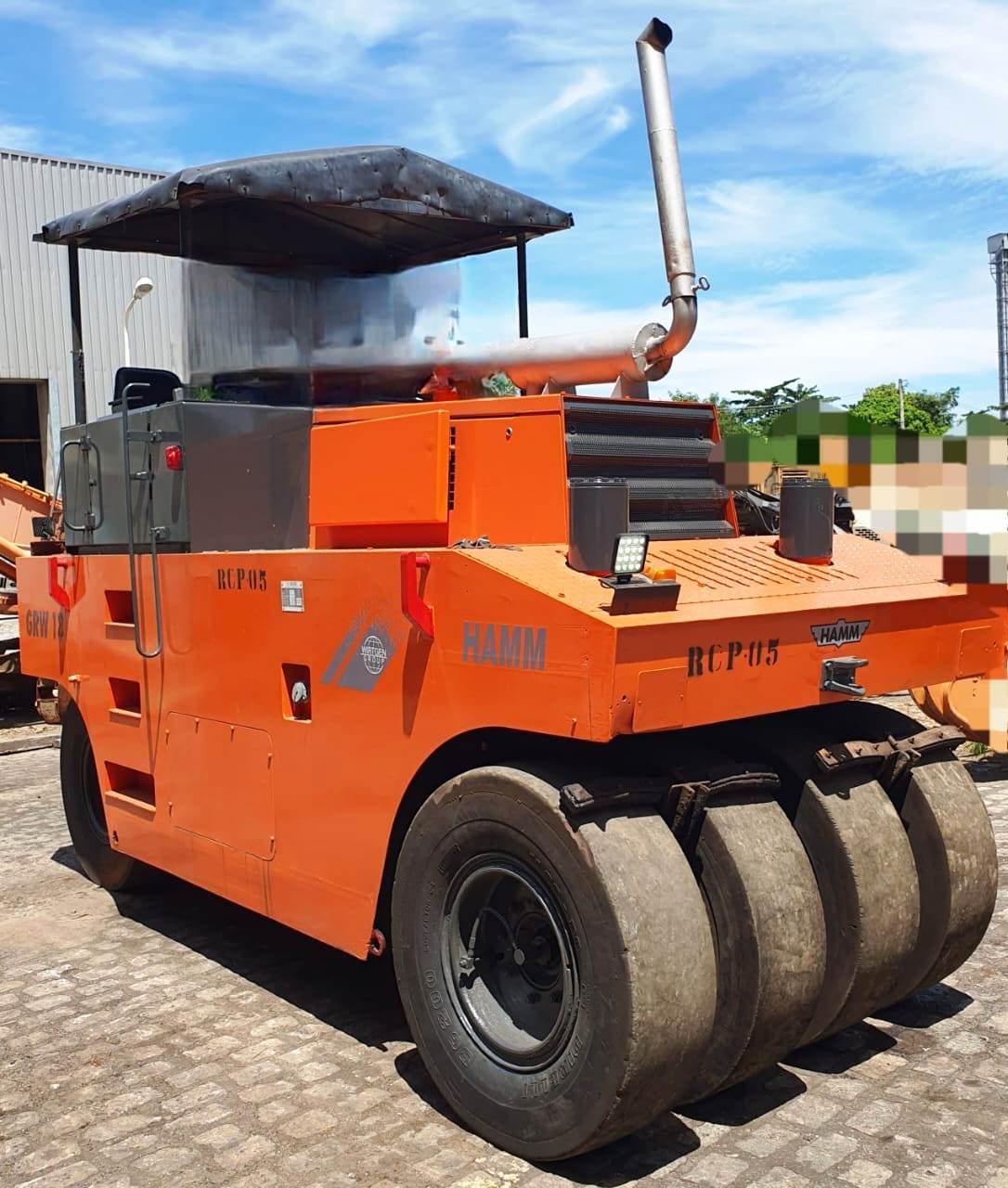 Rolo compactador Hamm GRW 18 2008 - Imagem 3