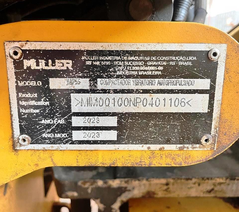 Rolo compactador Müller VAP55 2023 - Imagem 4