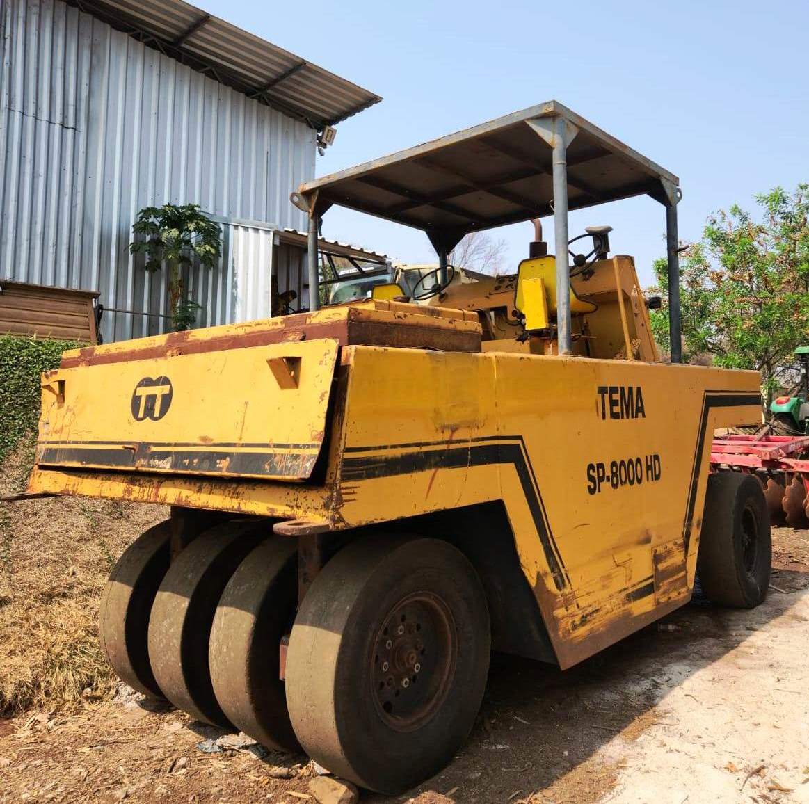 Rolo compactador Tema Terra SP8000 1986 - Imagem 2
