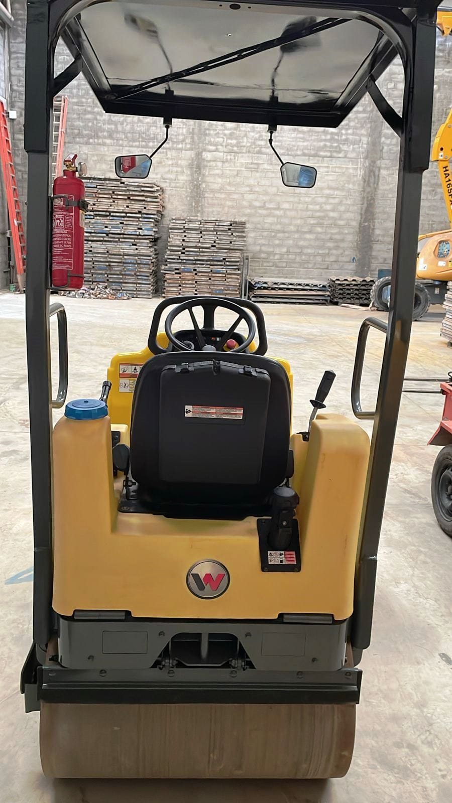 Rolo compactador Wacker Neuson RD12 2017 - Imagem 2