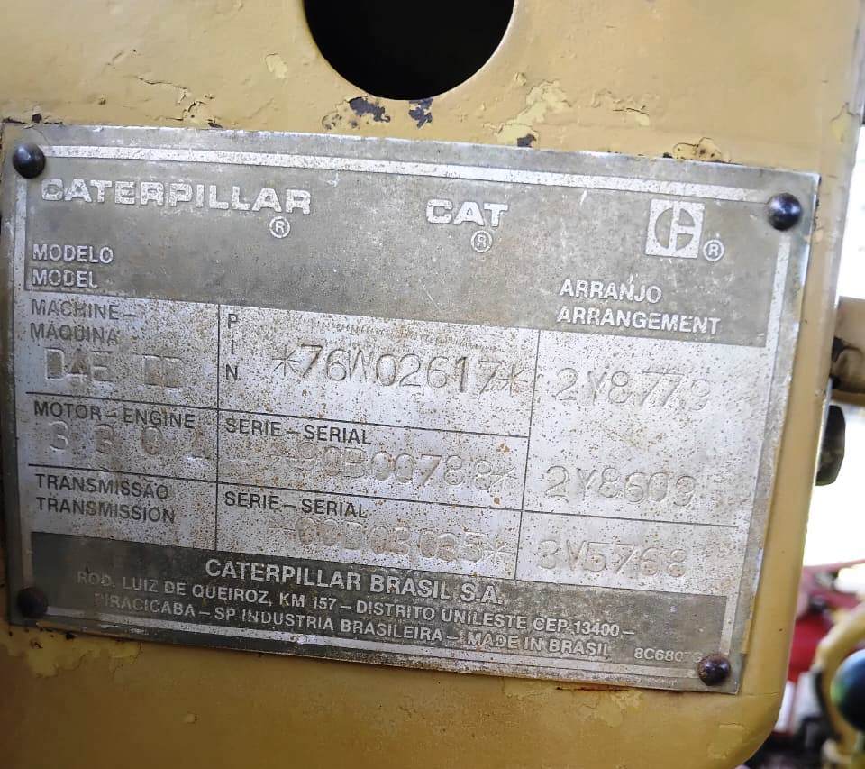 Trator de esteira Caterpillar D4EDD 1989 - Imagem 6