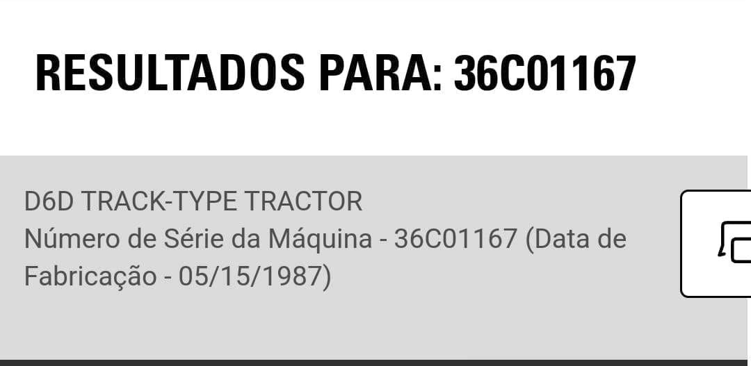Trator de esteira Caterpillar D6DPS 1987 - Imagem 6