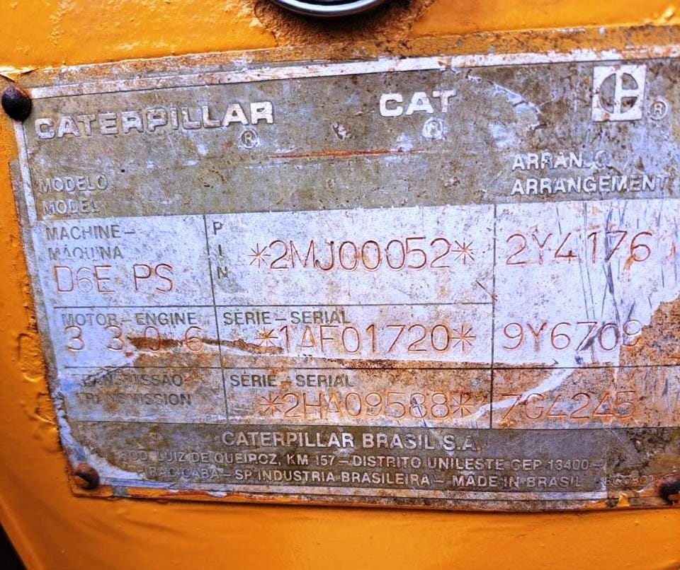 Trator de esteira Caterpillar D6EPS 1989 - Imagem 5