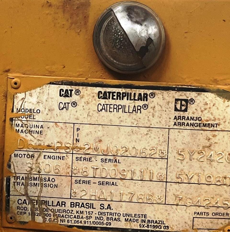 Trator de esteira Caterpillar D6EPS 1995 - Imagem 5