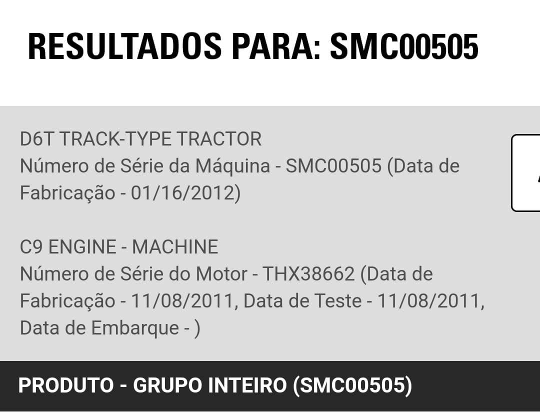 Trator de esteira Caterpillar D6T 2012 - Imagem 3