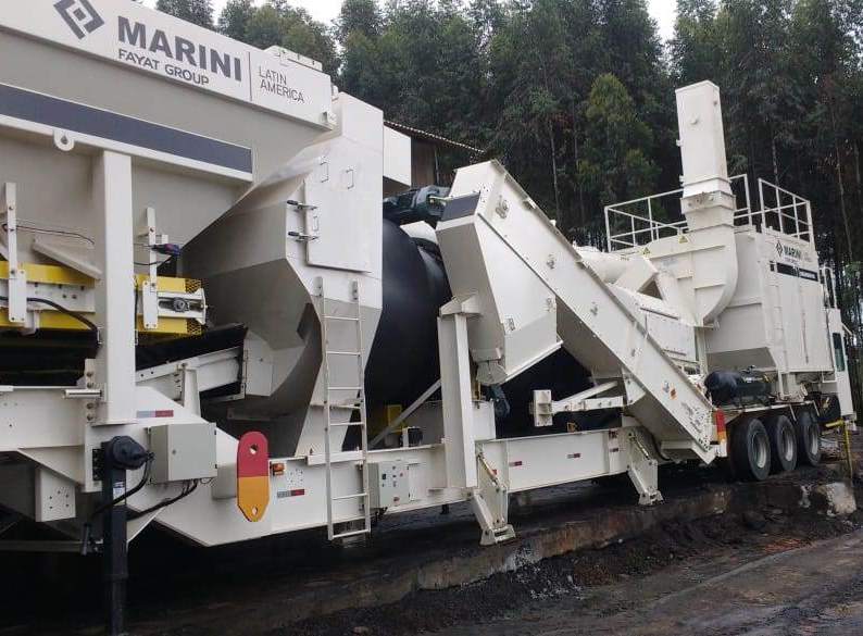 Usina de Asfalto Terex MAGNUM 140 2015 - Imagem 1