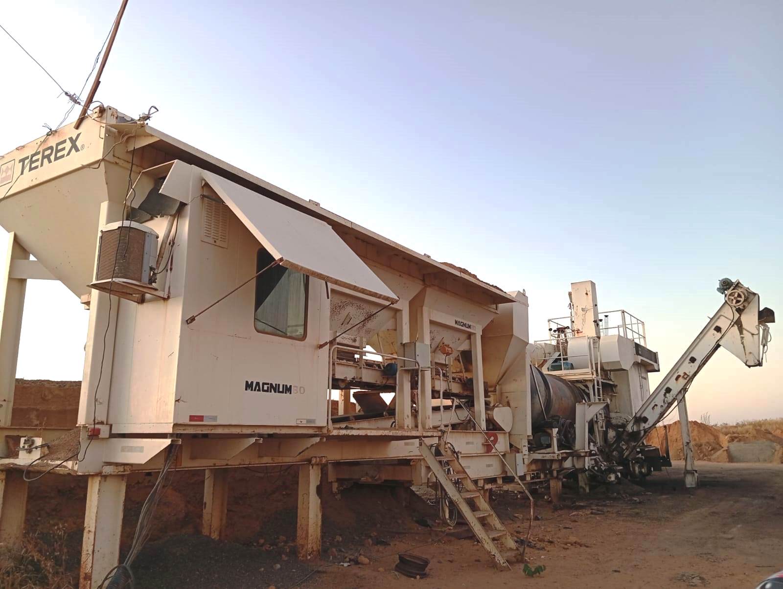 Usina Asfalto Terex MAGNUM 80 2011 - Imagem 1