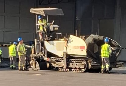 Vibroacabadora Terex VDA400 2009 - Imagem 12