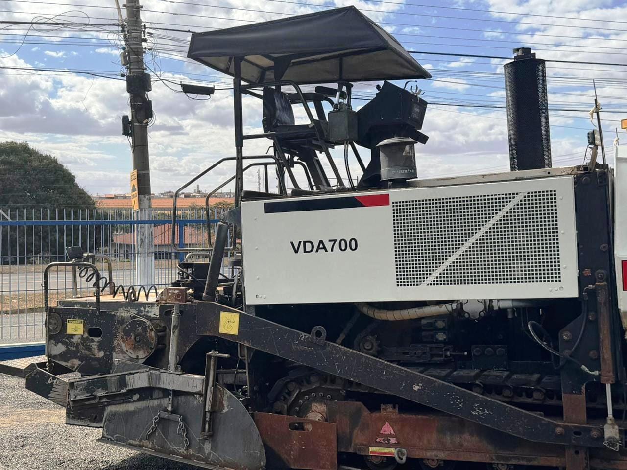 Vibroacabadora Terex VDA 700 2008 - Imagem 1
