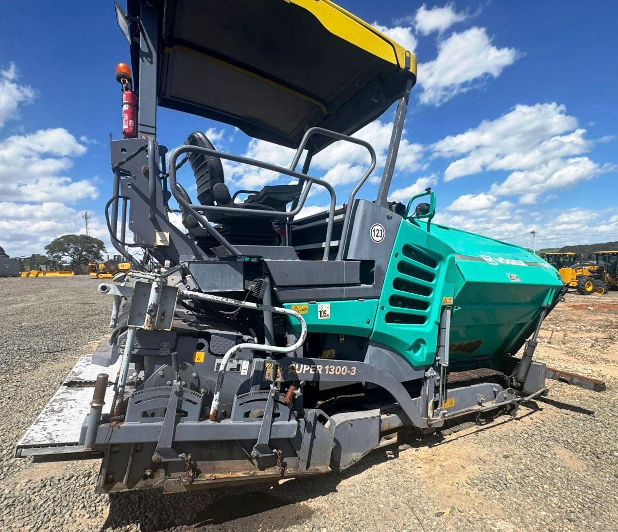 Vibroacabadora Vogele SUPER 1300-3 2019 - Imagem 1